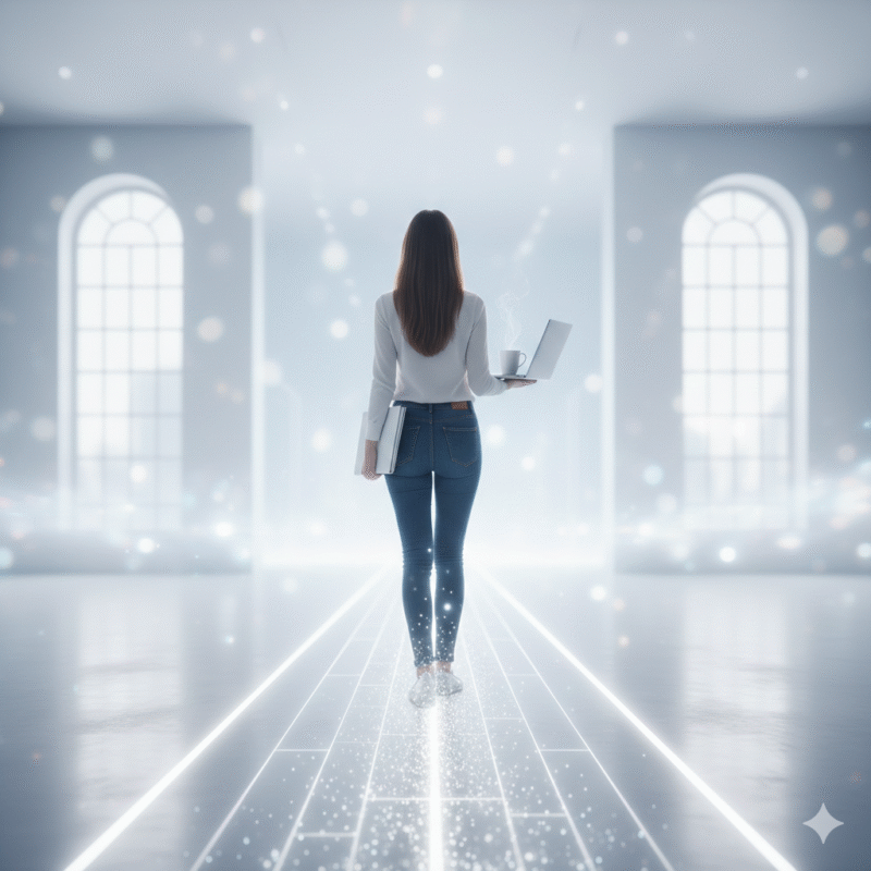 青、光、女性、未来