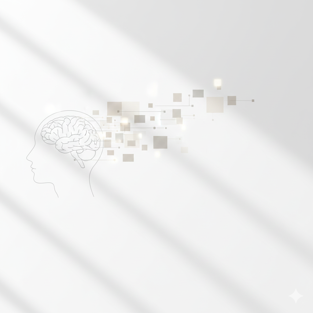 脳、ミニマル、四角