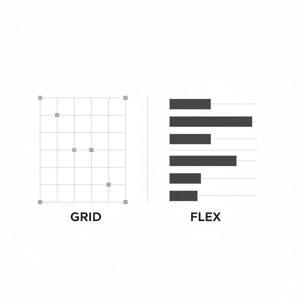 Flex、Grid、違い