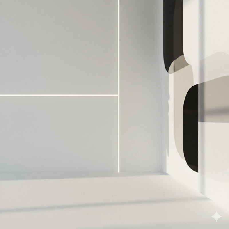 白、ベージュ、ミニマル、光、線