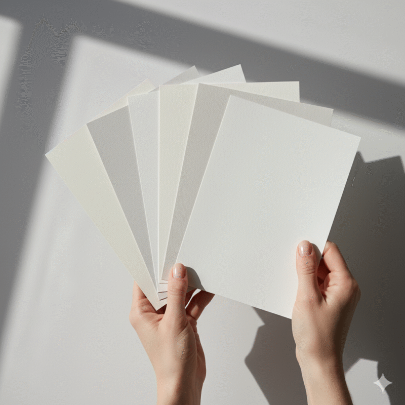 紙、並び、色々