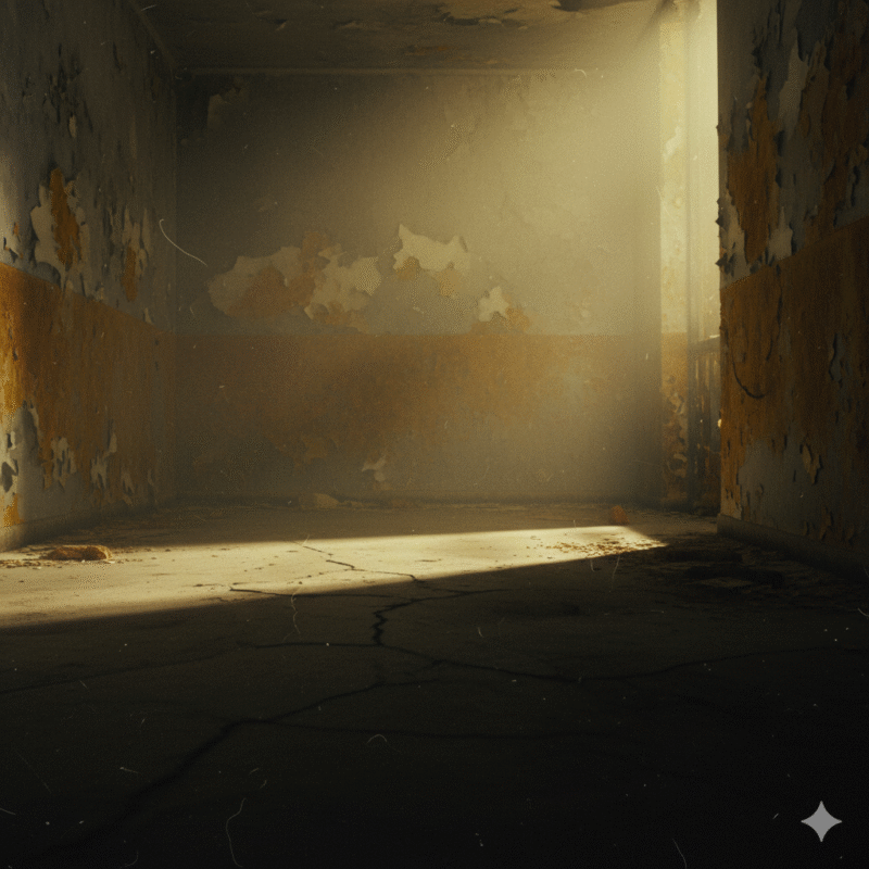 明るい、埃、部屋、暗い