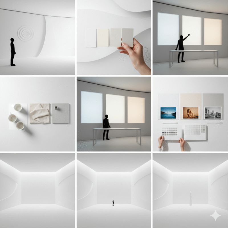 白、色々な写真