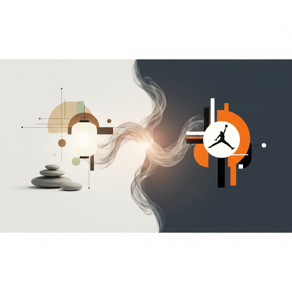 日本、海外、デザイン、違い、白、黒