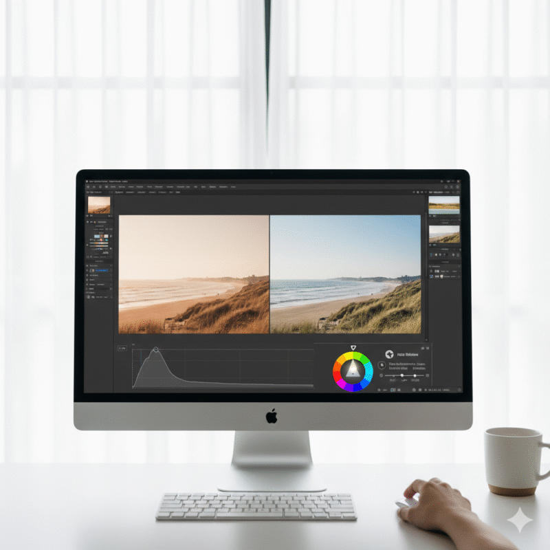 色合わせ、PC、色温度