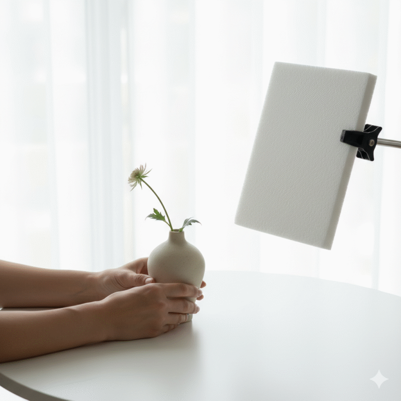 レフ版、写真、撮影