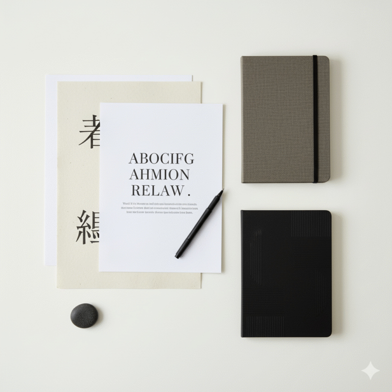 日本語、英語、ノート