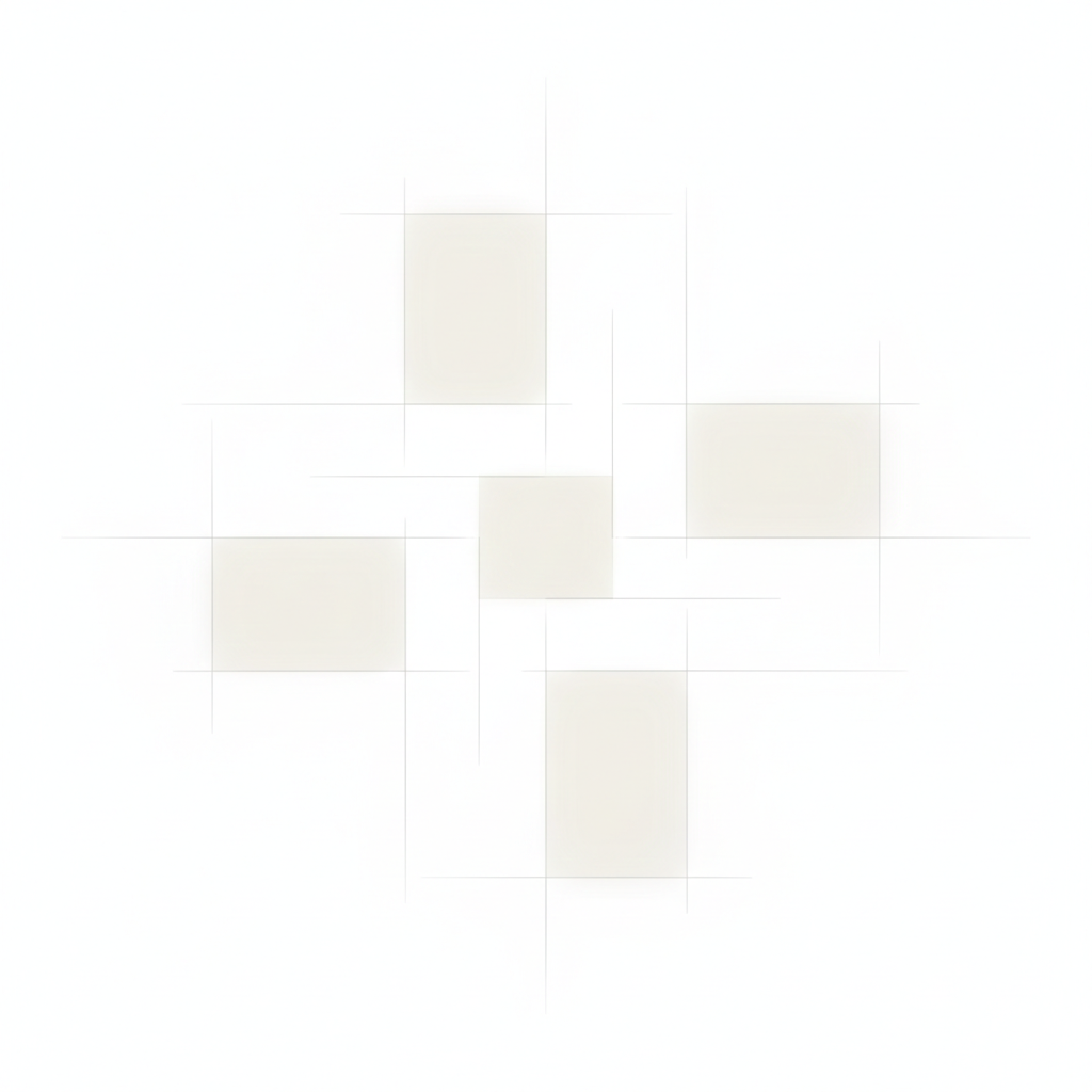 四角、ベージュ、並び