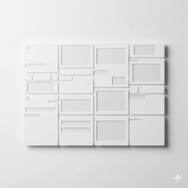 白、ミニマル、北欧