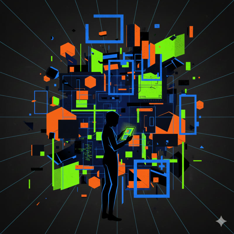 ネオン、ブルータリズム、人