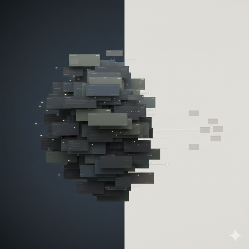 圧、渋滞、乱雑