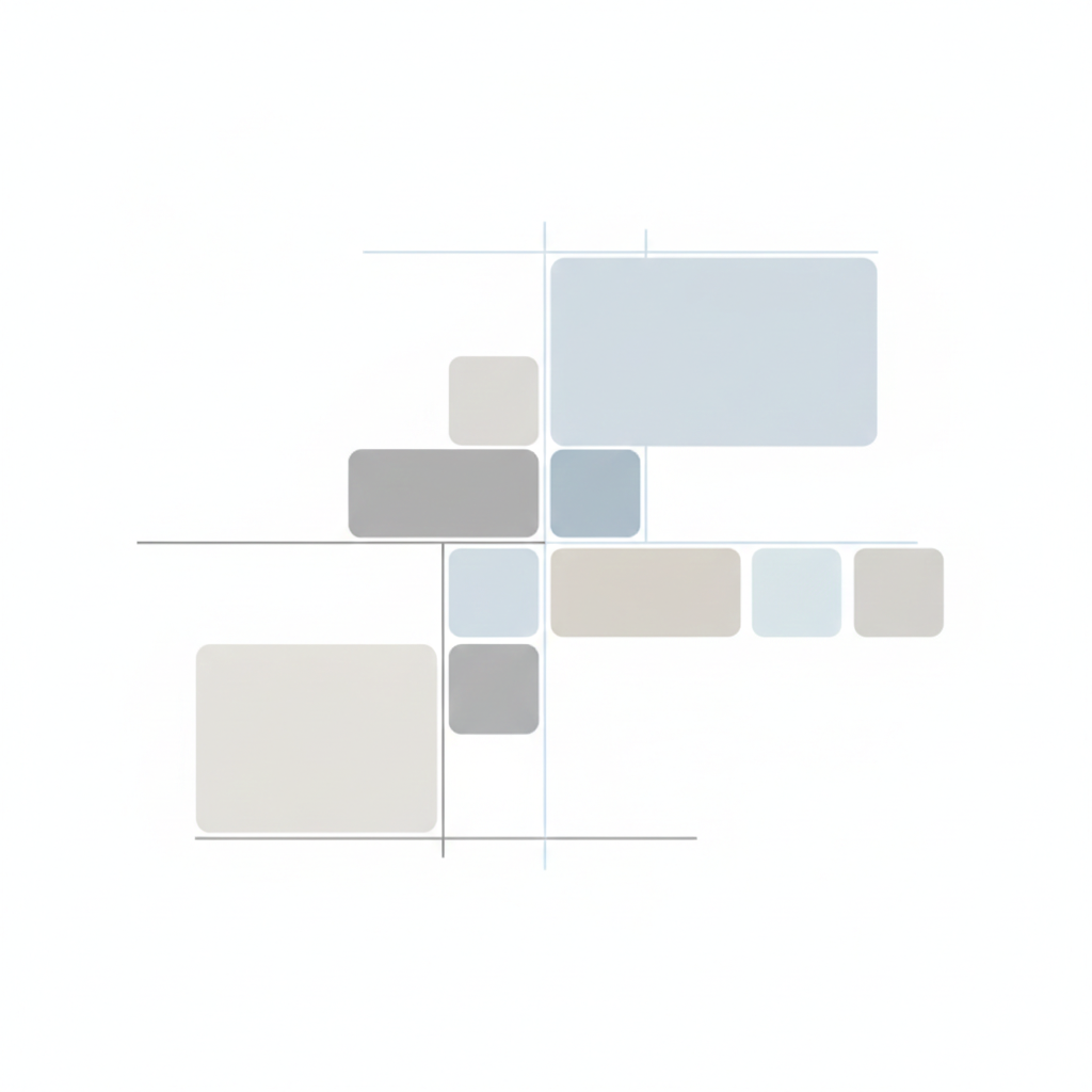 カラーボックス、レイアウト