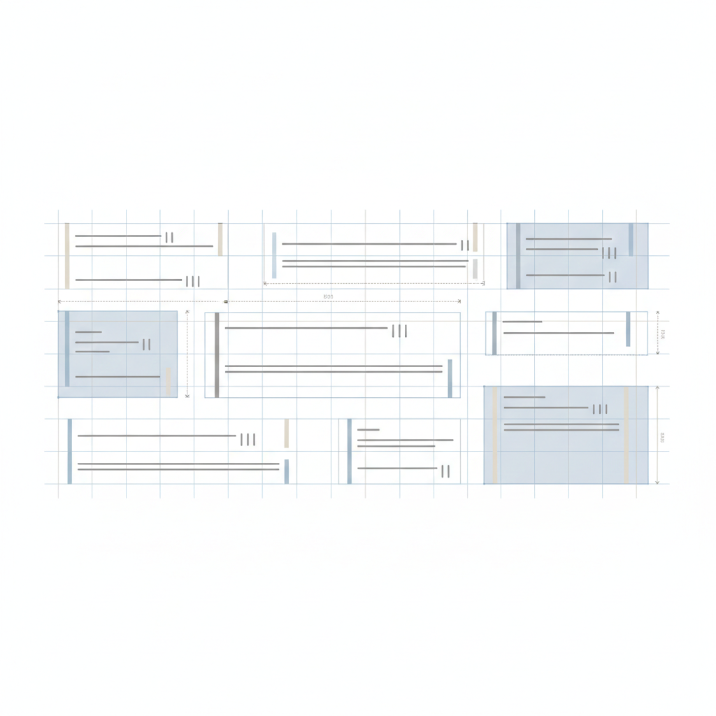 テキスト、レイアウト