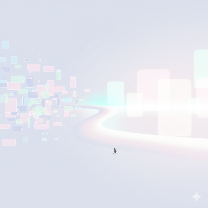 しゃぼん、道、フェード