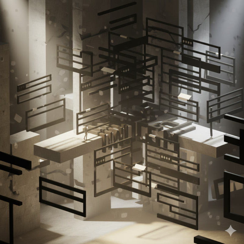 ブルータリズム、橋、複雑