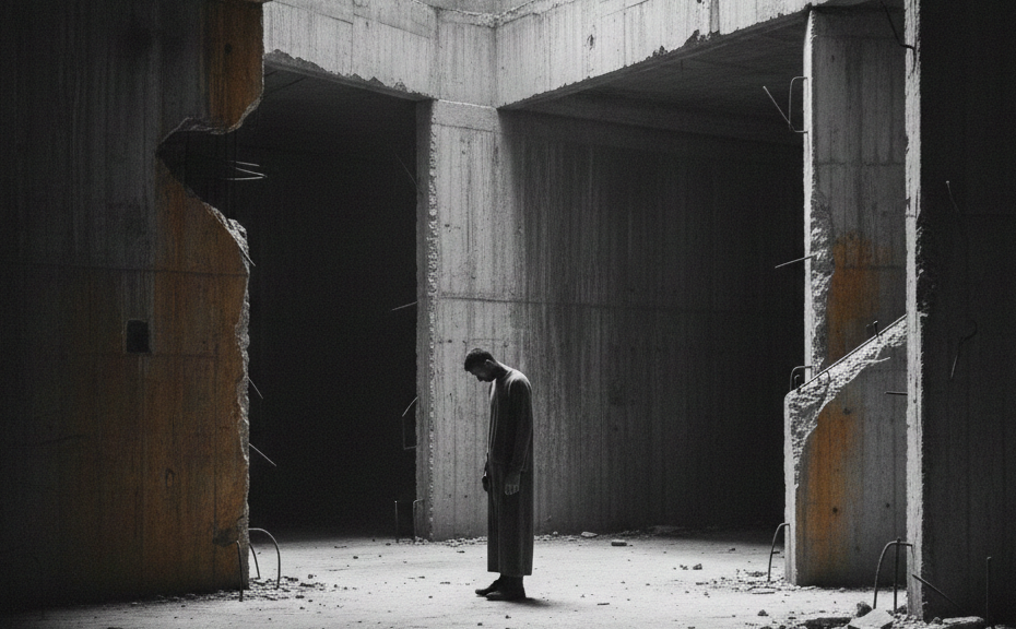 人、コンクリート