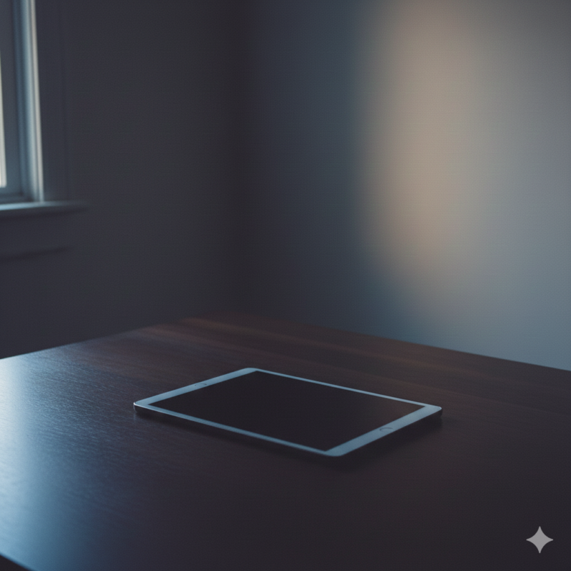 タブレット、デスク