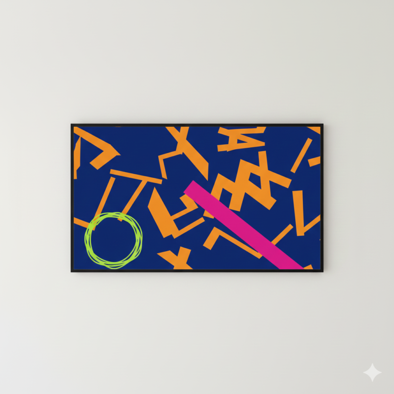 アート、モニター