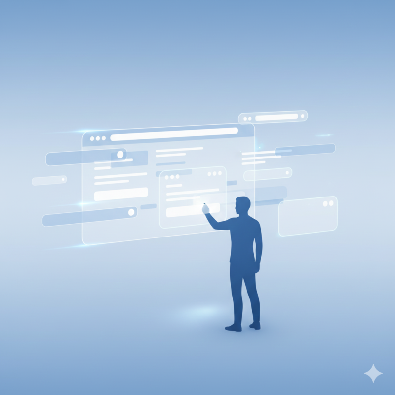 UI/UX、モニター、人