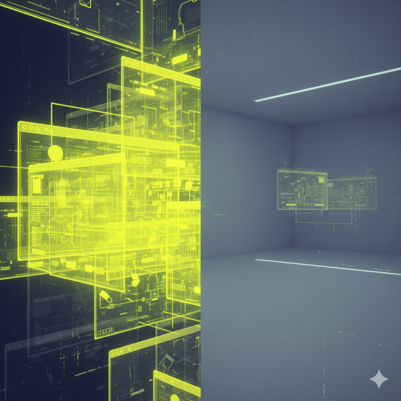 変貌、ミニマル、ブルータリズム