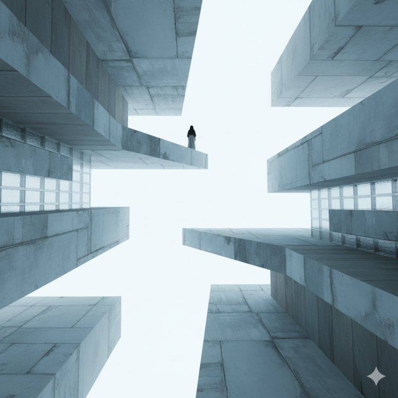 コンクリート、人、浮いてる