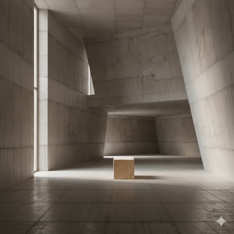 箱、コンクリート、建物