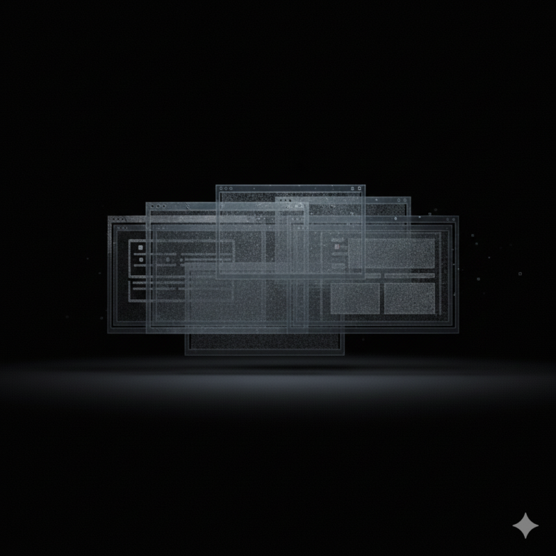 サイト、黒背景、