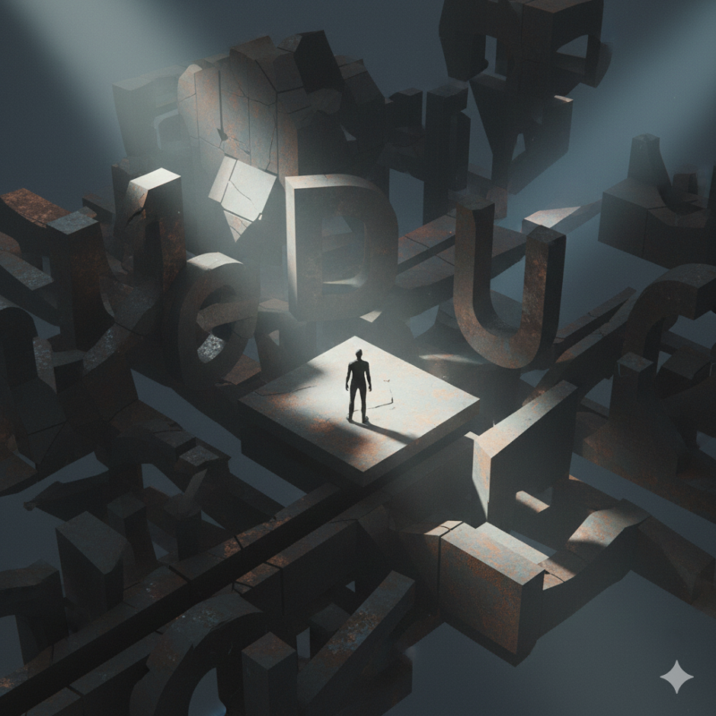 文字、人、ライト