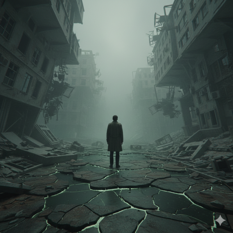 崩壊、人、世界