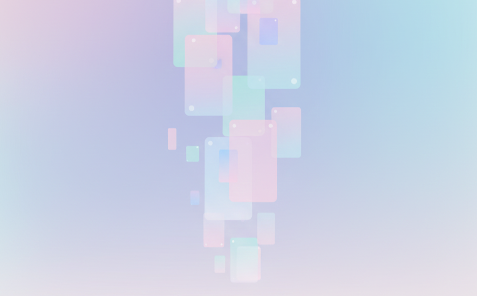 しゃぼん、パステル