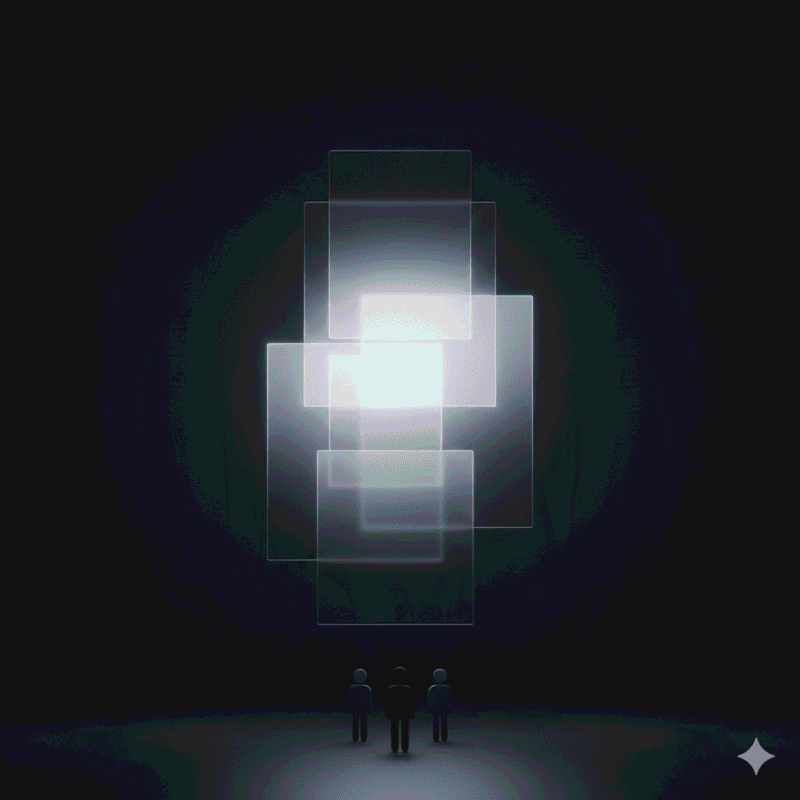 モノクロ、フェードイン