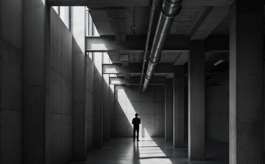 ブルータリズム、コンクリート、人