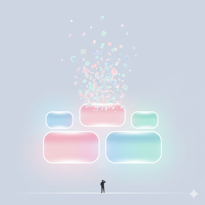 フェード、喪失、パステル