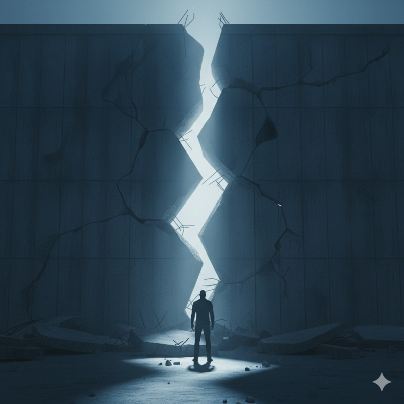 ジグザグ、光、コンクリート、人