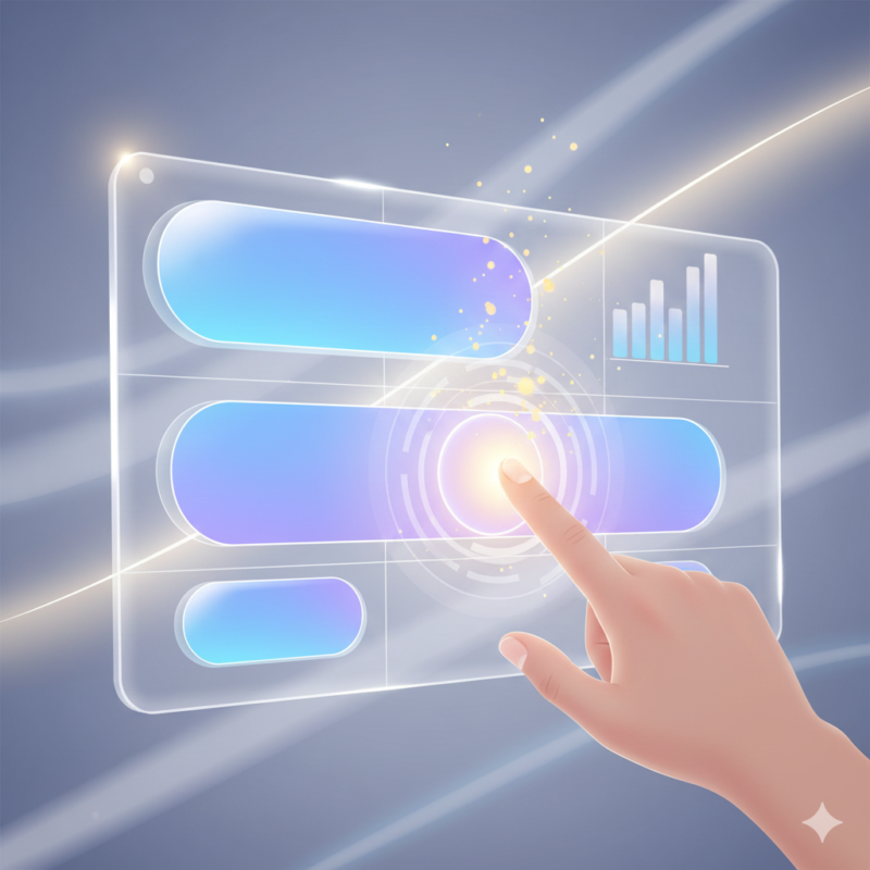 タッチ、モニター