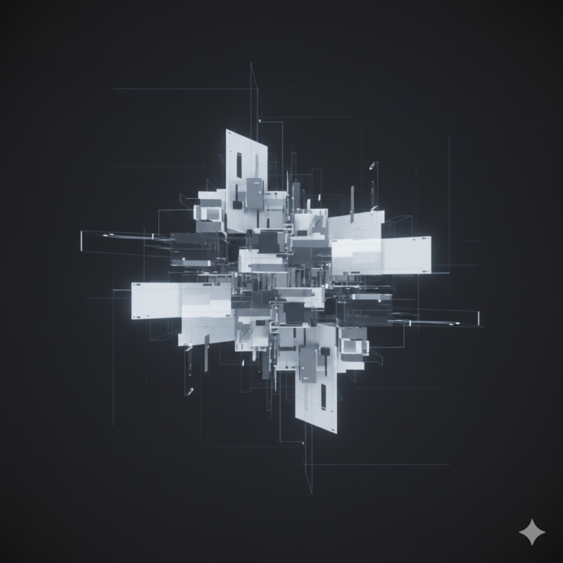 構造物、白黒、パネル