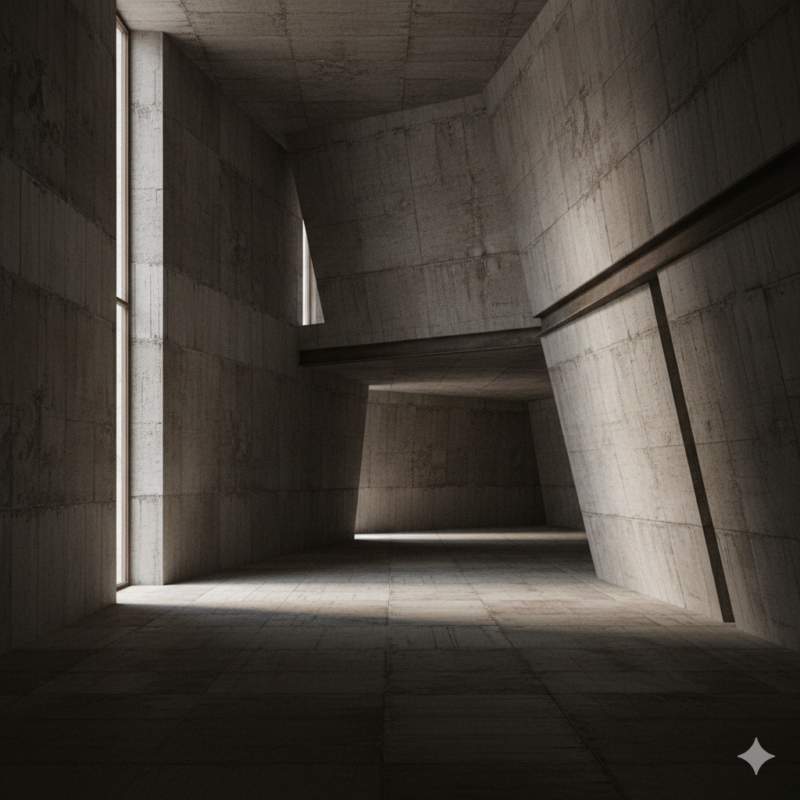 コンクリート、建物