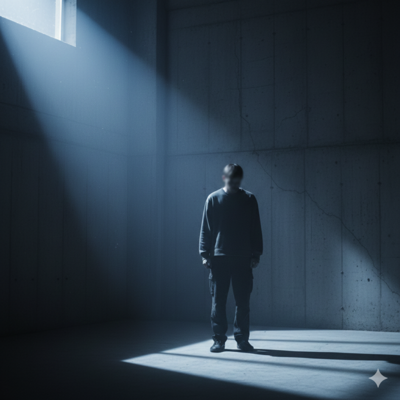 人、光、影、怖い