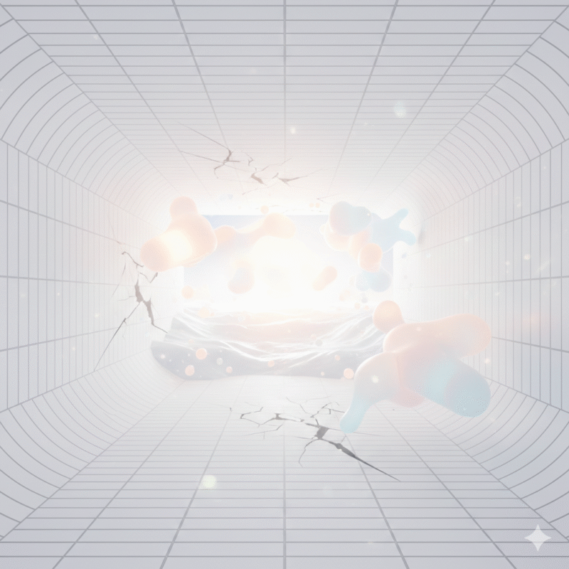 飽和、空間、シャボン