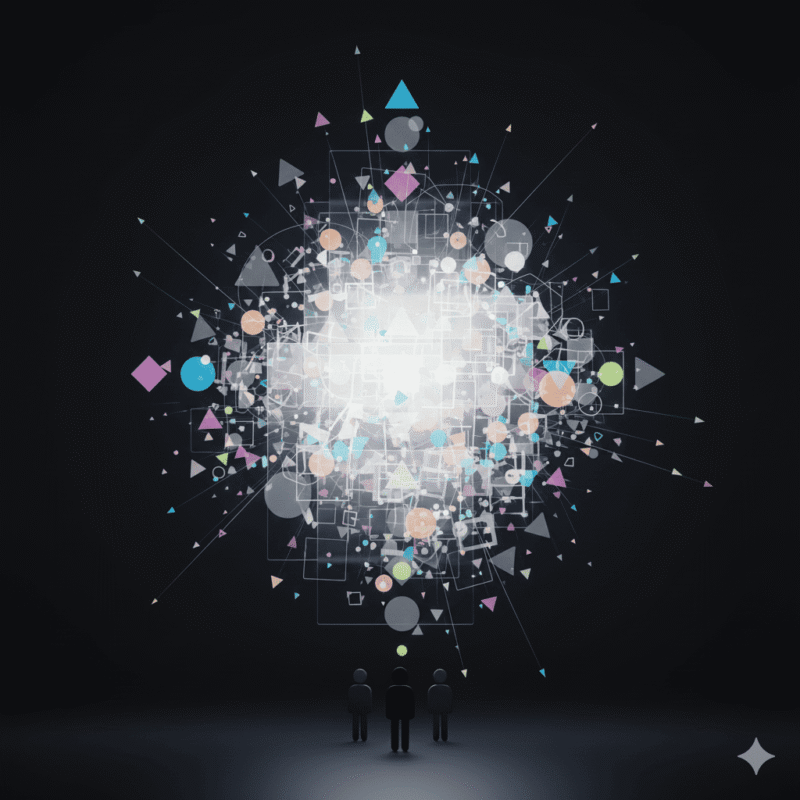 黒背景、モノクロ、崩壊