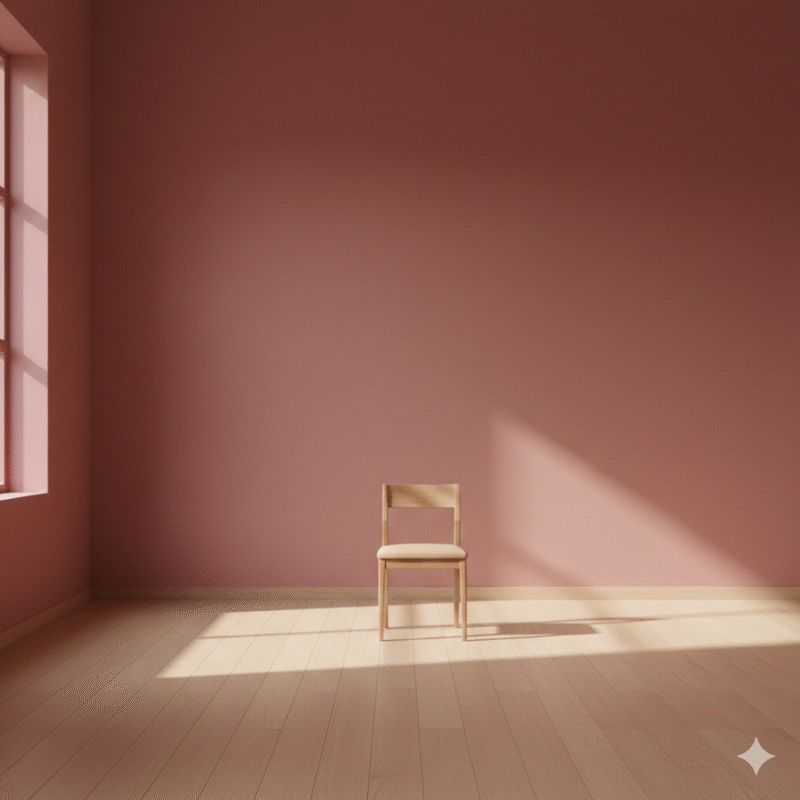 赤い部屋、椅子